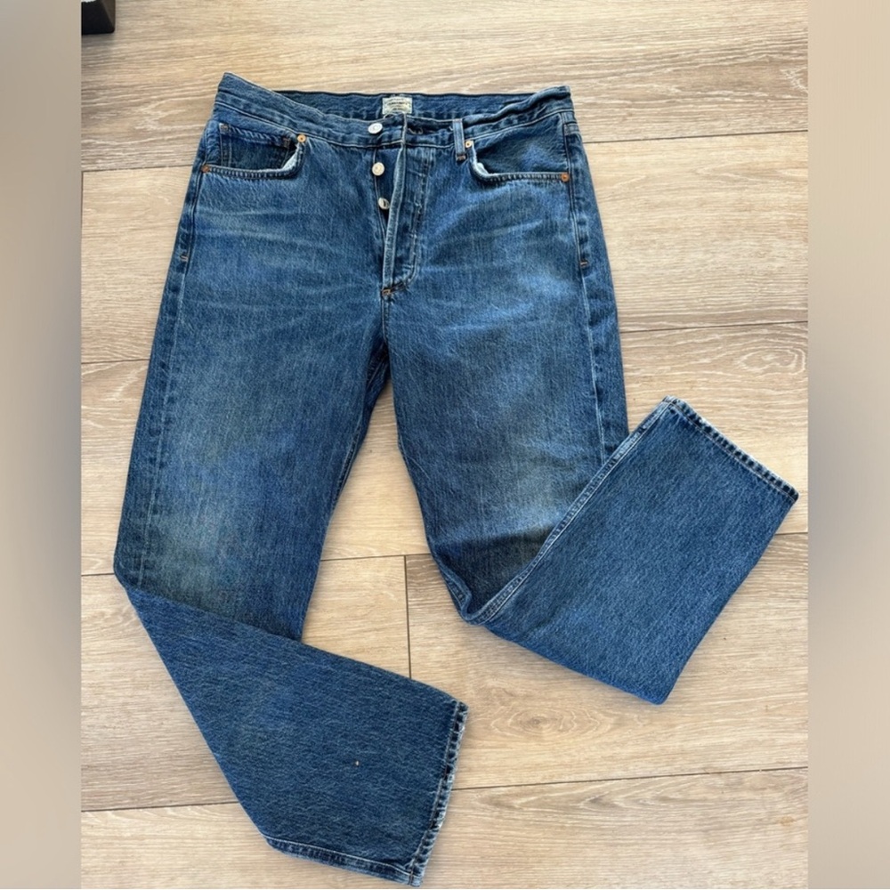 citizens of humanity charlotte high rise straight jeans 1731-9830 size 29